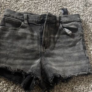 Kendall & Kylie Black Denim Shorts